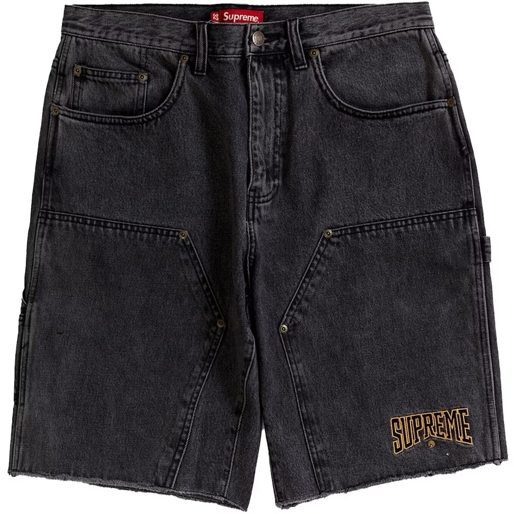 Supreme Cutoff Double Knee Denim Painter Short